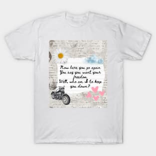 Dreams Fleetwood Mac Lyrics Design T-Shirt